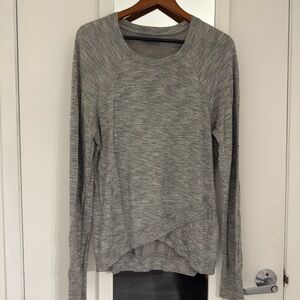 Athleta Light Gray Women's Sweatshirt